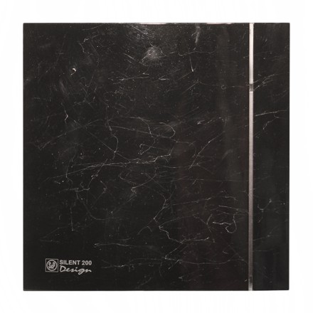 Вентилятор вытяжной Soler Palau SILENT-200 CZ MARBLE BLACK DESIGN 4C